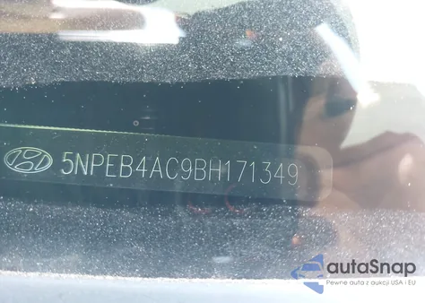 2011 Hyundai Sonata Gls из США, поврежденный, VIN 5NPEB4AC9BH171349